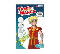 Pochoir Trace Manga pour apprendre à tracer facilement des personnages Manga ''Ninja''
