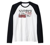 Pochoir Urbain Tendance des années 90 Peanuts Graffiti Snoopy Dog House Manche Raglan
