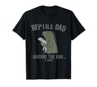 Pochoir vintage Reptile Dad Raising the Bar Low T-Shirt
