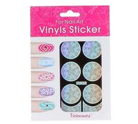 Pochoir vinyl coeur pour ongles