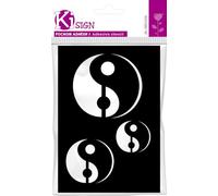 Pochoir Yin & Yang - Ki Sign - 7x10 cm