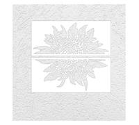 Pochoirs à dessin Pochoirs de peinture murale 40-80 cm couleur 1 motifs géométriques floraux(L 60cmX53cm - B)