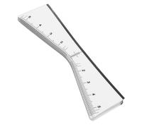 Pochoirs à la Règle des Sourcils Jetables V Stickers de Cartographie en Forme de V, Outil de Mise en Forme Symétrique pour Toutes Les Formes de Visage et Tailles 100 PCS