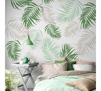 Pochoirs de 40 cm en forme de feuille tropicale de palmier pour murs, modèles à peindre sur le mur, modèle réutilisable, grande décoration, mastic de décoration, portable, peinture décorative,