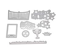 Pochoirs de découpe en métal pour scrapbooking, album, carte en papier, embo - Ensemble de couverts en provenance de Chine - Pochoirs artisanaux pour la fabrication de lettres, outils de décoration