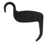 Pochoirs de Maquillage pour Le Visage, Le Nez, Les Sourcils, Les pommettes, Le Contour, matériau de qualité supérieure, imperméable et Durable (Noir)