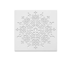 Pochoirs de peinture mandala en résine réutilisables, 2-30 x 30 cm | Matériau en résine, lavable, durable, réutilisable, adapté à la plupart des surfaces planes, y compris le bois, la toile