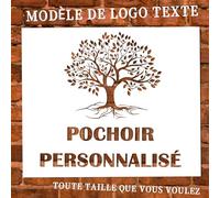 Pochoirs de Peinture Personnalisés en Plusieurs Tailles Compatibles Bois Mur Verre Métal Parfaits pour Déco Intérieure Panneaux Publicitaires (pochoir personnalisé)