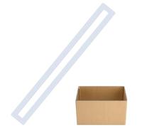 Pochoirs De Stationnement | Pochoir Réutilisable Silicone 4x234 cm | Outil Marquages Routes pour Asphalte Bordures Centres Commerciaux Chemins Garages