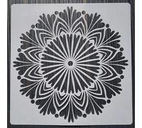 Pochoirs De Superposition Main Dans La Main,Peinture Murale Bricolage,Meubles,Scrapbooking,Coloriage,Gaufrage,Modèle Décoratif D'album,15x15cm,1 Pièce - Type C57