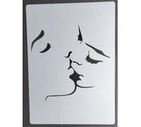 Pochoirs Décoratifs Pour Peinture Murale,Femme Sur Le Côté,Bricolage,Meubles,Scrapbooking,Coloriage,Gaufrage,Modèle D'album,1 Pièce,21x29cm - Type D4