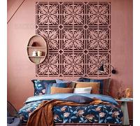 Pochoirs en céramique rococo baroque rétro vintage pour salle de bain cuisine 50 cm Pochoirs pour murs Décoration Peinture Peinture Décoration Modèle Plâtre