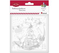 Pochoirs en plastique 130x130mm 2pcs