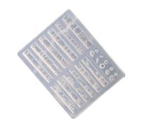 Pochoirs en silicone à motifs multiples pour ongles en relief, décorations florales, dentelle, nœud, outils de fabrication de bijoux, printemps nail art, fleur en silicone