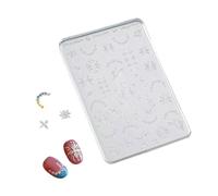 Pochoirs en silicone pour créer des ongles dimensionnels autocollants décoratifs pour téléphones cartes 3 motifs uniques feuilles art printemps fleur en silicone