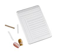 Pochoirs en silicone pour créer des ongles dimensionnels autocollants décoratifs pour téléphones cartes 3 motifs uniques feuilles art printemps fleur en silicone