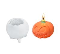 Pochoirs en Silicone pour Halloween,Moule en Silicone pour Plâtre - Moules Créatifs Effrayants Démoulage Facile pour Résine Époxy Plâtre Décoration Halloween Savonnerie