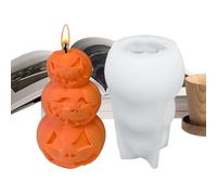 Pochoirs en Silicone pour Halloween | Moules en Silicone pour Savon - Moule Artisanal à Démoulage Facile pour Résine Époxy, Plâtre et Projets Halloween