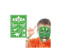 pochoirs maquillage dinosaure - 15852