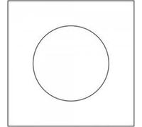 Pochoirs Masks Artemio - 15 x 15 cm - Ronds - 12 pcs G