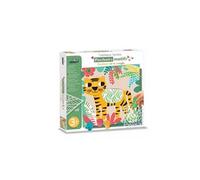 Crea Lign' Pochoirs motifs Couleurs de la jungle Jaune G