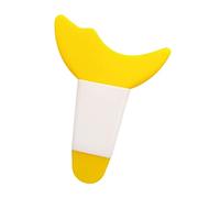 Pochoirs multifonctions en silicone pour eyeliner - Outil de maquillage rapide pour les yeux - 6,9 x 5 cm - Jaune - 6,9 x 5 cm