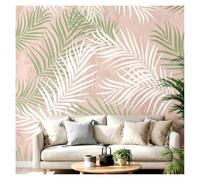 Pochoirs muraux réutilisables Motif feuilles tropicales 30 x 20 cm | Pochoirs réutilisables en plastique sur bois, mur, porte, toile, tissu, meubles, décoration d'intérieur