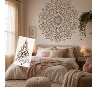Pochoirs muraux ronds en forme de fleur de 170 cm pour meubles S703
