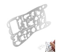 Pochoirs pour journal | Fournitures de scrapbooking creuses, modèles portables | pour, adolescents, adultes, designers, dessinateurs, artistes, étudiants, enseignants, amateurs d'artisanat