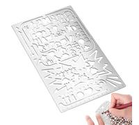 Pochoirs pour journal - Fournitures de scrapbooking creux - Modèles de scrapbooking pour , adolescents, adultes, designers, dessinateurs, artistes, étudiants, enseignants, amateurs