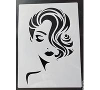 Pochoirs pour travaux manuels, 21 x 29 cm, pochoir de maquillage pour peinture sur bois, mur, porte, toile, décoration d'intérieur, style 3