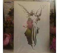 Pochoirs pour travaux manuels, A4 29 cm, statue de dieu de la déesse, pochoirs réutilisables pour peinture sur bois, toile, modèles de dessin, art mural, décoration d'intérieur, style D