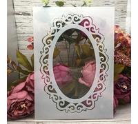 Pochoirs réutilisables, 29 x 21 cm, format A4 Love Live Laugh pour peinture sur bois, mur, meubles, sol, modèles de superposition pour travaux manuels, décoration d'intérieur, style J