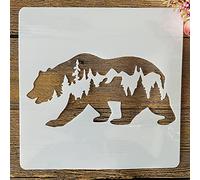 Pochoirs réutilisables pour peinture, 20 x 20 cm, motif cheval, pour peinture sur bois, toile, sol, mur, carrelage, meubles G
