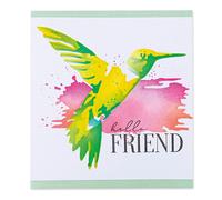 Pochoirs Superposables Colibri 4 Pcs