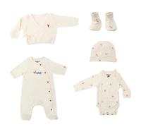 Pochon kit maternité 5 pièces Love 0-1 mois