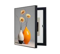 POCHY Cache Compteur Electrique Boîte De Distribution Électrique Décoratif Moderne Créatif Comptoirs De Boîte De Compteur Amovibles(B,40X60CM)