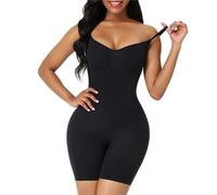 POCHY Cloud Bras - Body complet lissant sans couture - Body sans couture - Body gainant pour femme sculptant (Black,M)