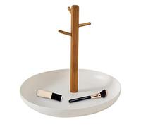 POCHY Plateau à clés en Bois pour Table d'entrée | Porte-clés en Bambou avec Organisateur Suspendu à 3 Supports - Porte-clés pour entrée, Organisateur décoratif en Bois, clés Idoblo