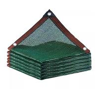 POCHY Voile D'ombrage Protection Solaire Toile HDPE 60% Anti-UV Filet D'ombrage Terrasse avec Oeillets pour Jardin, Balcon, Camping, Pergola (Color : Green, Size : 5x12m)