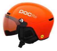 POCito Obex Visor Mips fluorescent orange clarity/partly sunny light orange - XXS = 48 - 52 cm