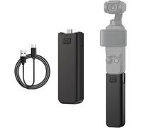 Pocket 3 Poignée de batterie pour DJI Osmo Pocket 3 Portable Power Handle 4500mAh Camera Portable Power Bank (Noir)