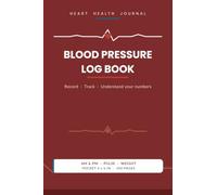 Pocket Blood Pressure Log Book | A Simple Pocket Tracker for Daily Morning & Evening Readings - Systolic, Diastolic, Pulse & Weight, with Medication & Doctor-Visit Pages | Black & White Interior