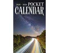 Pocket Calendar 2025-2026: Two-Year Monthly Planner for Purse, 24 Months from January 2025 to December 2026 with Inspirational Quotes | Spectacular Road Cover