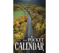 Pocket Calendar 2025-2026: Two-Year Monthly Planner for Purse with Inspirational Quotes | 24 Month Small Organizer January 2025-December 2026 | Harvest Trails Cover
