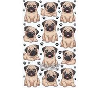 Pocket Calendar 2026-2027: 2 Year Pocket Planner for Purse, from January 2026 to December 2027 | Cute Pug Themed
