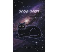 Pocket calendar 2026-2027 cat: Small Size 2 Years Organizer For Purse, Navigate Through 2 Years from January 2026 to December 2027