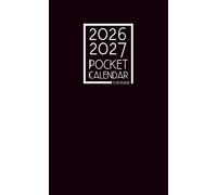 Pocket Calendar 2026-2027 for Purse: Canadian Two Year Monthly Planner from January 2026 to December 2027 || 24 Months Schedule Organizer & Appointment Book || Small Size - Black Cover