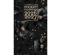 Pocket Calendar 2026-2027 for Purse: Compact Monthly Planner for Women - Elegant On-the-Go Organizer for Handbags, Totes, and Purses - Perfect for Scheduling, Goal Setting, and Daily Planning