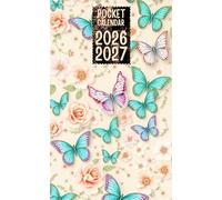Pocket Calendar 2026-2027 for Purse: Compact Monthly & Weekly Planner for Women - Elegant On-the-Go Organizer for Handbags, Totes, and Purses - Perfect for Scheduling, Goal Setting, and Daily Planning